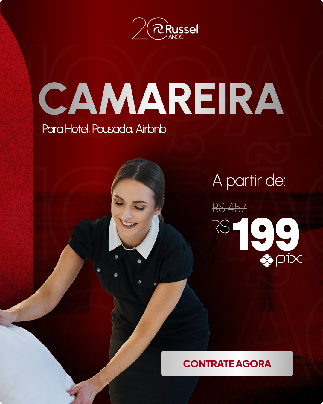 New Banner Camareira