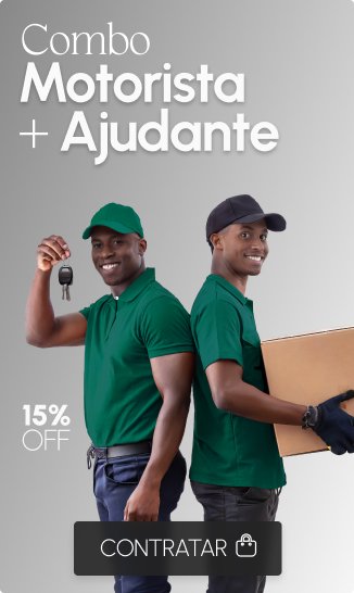 Combo Motorista + Ajudante de Carga e Descarga