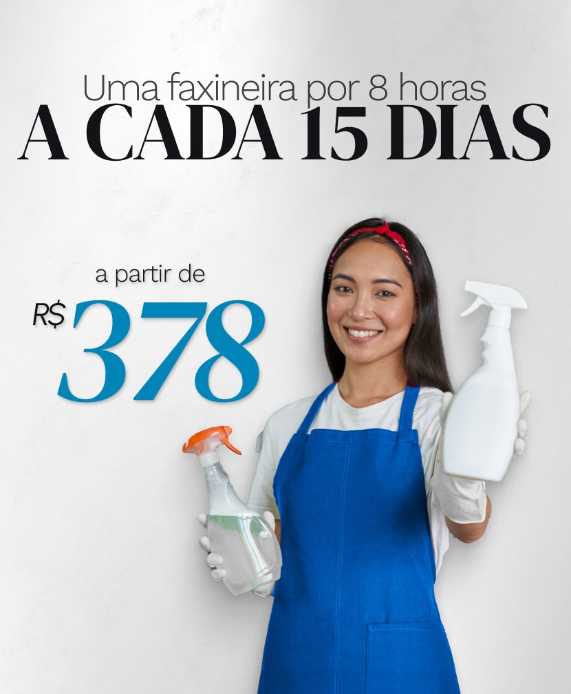 Promoção de Limpeza - Quinzenal